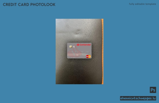 Spanien Banco Santander Mastercard Photolook Beispielvorschau
